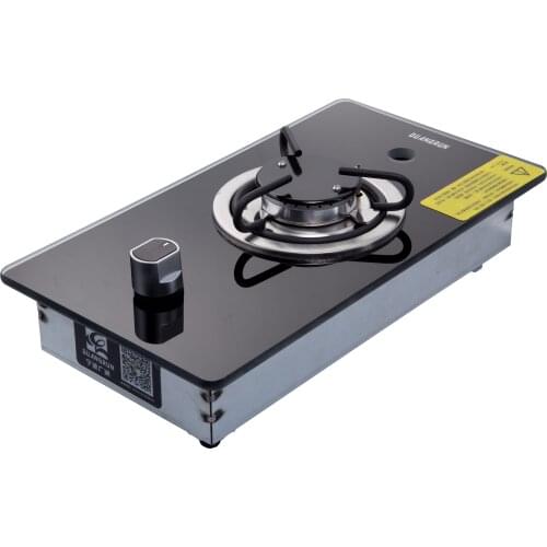 Boat Caravan RV Camper LPG Gas Stove Hob With Tempered Glass 200*365*70mm GR-B002