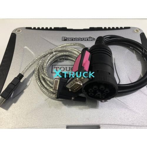 For LIEBHERR DIAGNOSTIC SERVICE TOOL LIEBHERR truck CONSTRUCTION EQUIPMENT Sculi Liebherr diagnostic tool+Thoughbook CF19 Laptop