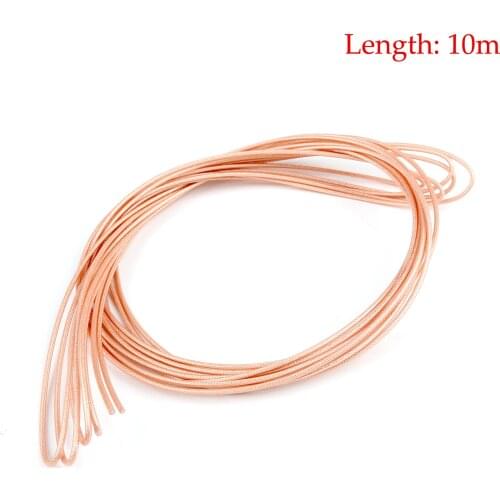 Areyourshop 10M 50 Ohm RG316D Coaxial Cable Connector Mil-C-17/152 D.S Double Shielded Pigtail 32ft