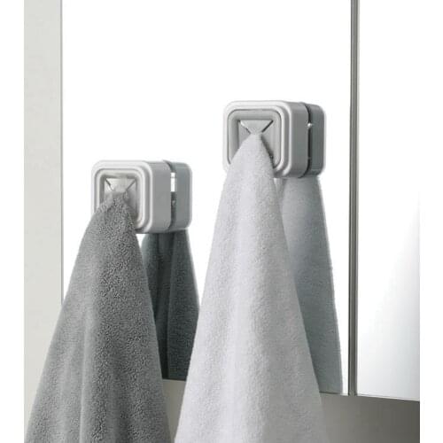 Towel Hook Kitchen Storage Towel Clip Aprons Storage Plug Strong Suction Wall Sucker Hanger Rack Bathroom Decoration