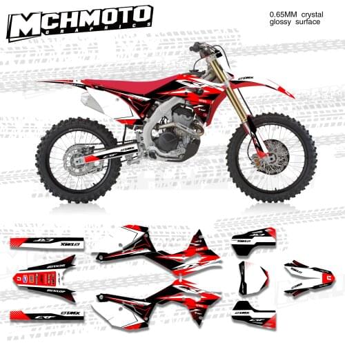 MCHMFG Graphics Kit for Honda 18-20 CRF250R 17-20 CRF450 CRF 250 450 2017 2018 2019 2020 Motocross Decals
