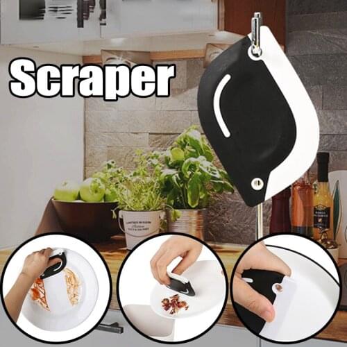 Multi-function Scraper Tool Flexible Kitchen Cleaning Utensil Cleaning Scraper For Bowls Pans Dishes MUMR999