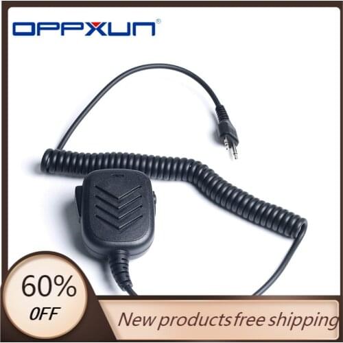 Shoulder Handheld Speaker Microphone PTT Accessory Black for OPPOXUN GXT550 GXT5000 75-785 75-786 75-810 Portable Radio