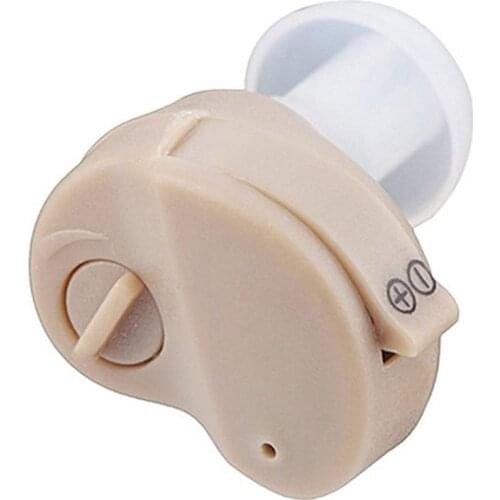 NEW Best Sound In-ear Sound Amplifier Super Mini Hearing Aid Aids Device Adjustable Tone Personal Ear Care Tools High Quality