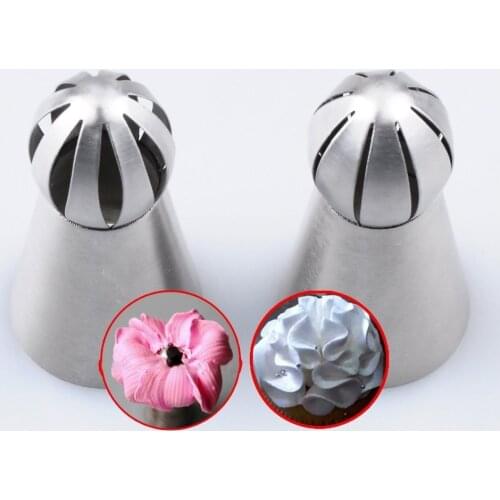 Sphere Ball Tip Nozzles Icing Piping Russian Nozzle For Cake Buttercream Baking