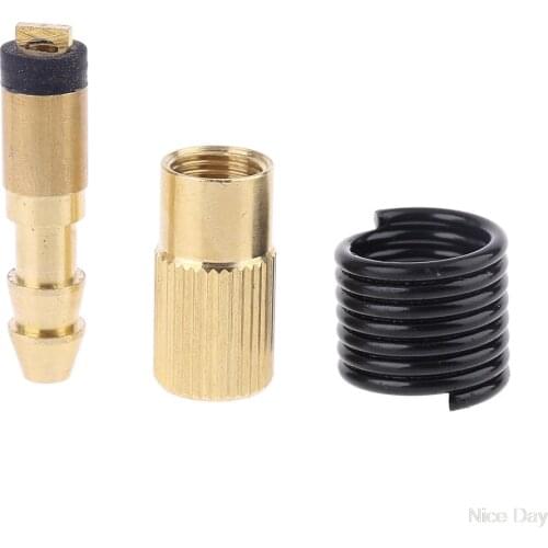 Tire Inflator Blow Gun Adapter Nozzle for standard pump Air Compressor Twist-On Type with Barb Connector My12 20 Dropship