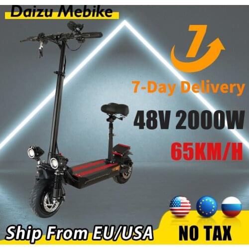 EU Stock Freestyle kick scooter 1000w Electric scooter for Adult Max Speed 40km/h Mini Electric Longboard Folding Disc Brake