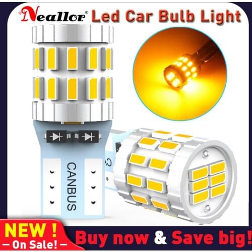2PCS w5w led T10 LED Bulbs Canbus 30SMD 3014 For Car Parking Position Lights,Interior Map Dome Lights 12V White Amer bright 2821
