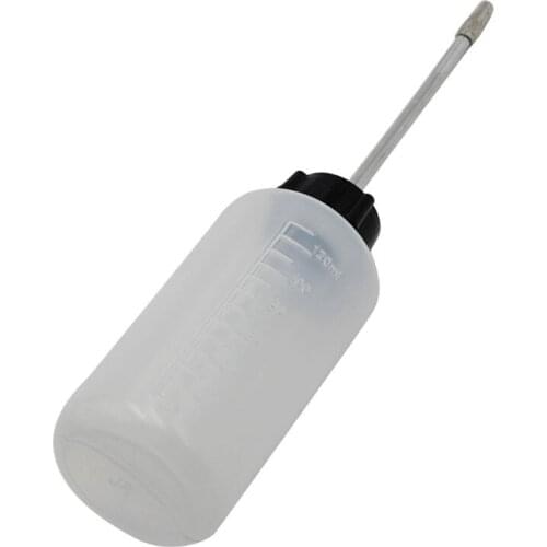 2020 New 120ML Iron Head Plastic Empty Sewing Machine Oiler Fuel Can Filling Bottle Container Home Tool