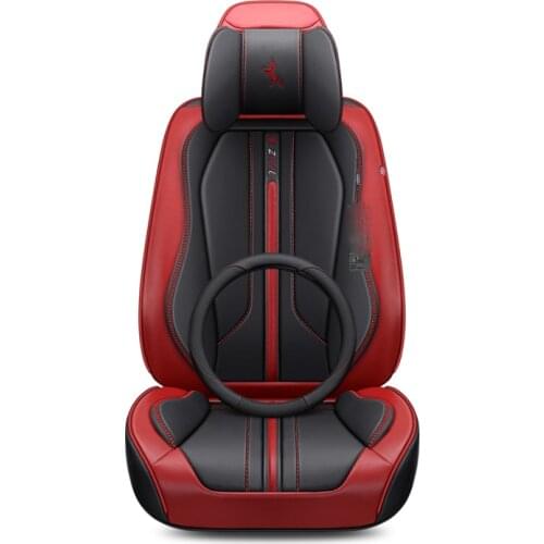 3D Full Surround Design Car Seat Cover Black Blue White Red Cushions For Honda Accord Civic CRV Crosstour Fit City HRV Vezel