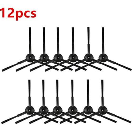 12pcs Vacuum Cleaner Side Brush for kitfort kt-520 Robotic Vacuum Cleaner Parts Accessories Replacement
