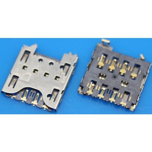 Cltgxdd Sim Reader For Blackberry Z10 Q10 Sim Card Reader Holder Tray Slot Socket Connector Repair Parts Replacement