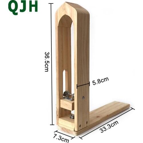 Wood Sewing Tools Leather Craft Retaining Clips DIY Handmade Table Desktop Beech Pony Horse Clamp Leather Tools