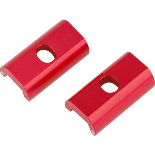 2PCS Aluminum Alloy Lightweight Hinge Clamp Plate Set with Magnet C Buckle for Brompton Bicycle,Bicycle Parts