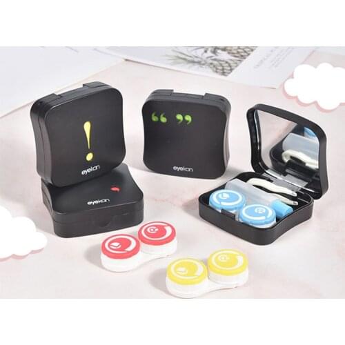 Cleaning contact lens storage box electric cleaner cartoon pattern