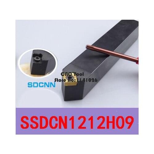 SSDCN1212H09 12*12mm Metal Lathe Cutting Tools Lathe Machine CNC Turning Tools External Turning Tool Holder S-Type SSDCN