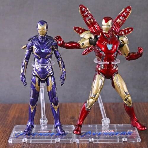 Avengers Figma Iron Man MK85 PVC Action Figure Toys Ironman Mark 85 Pepper Potts dolls Collection Model Toy kid gift