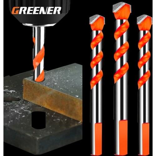 2 Pcs 4Pcs 5Pcs 6Pcs 11Pcs Multifunctional Triangle Drill Bit Diamond Set for Tile Concrete Brick Glass Plastic Wood Stone 6-12m