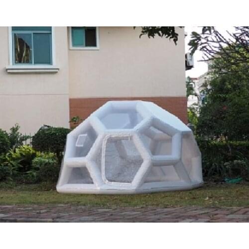 2021 Hot Sale Inflatable Football Structure Tent New Airtight Bubble Tent Transparent Bubble Tree Igloo Tent Free Pump