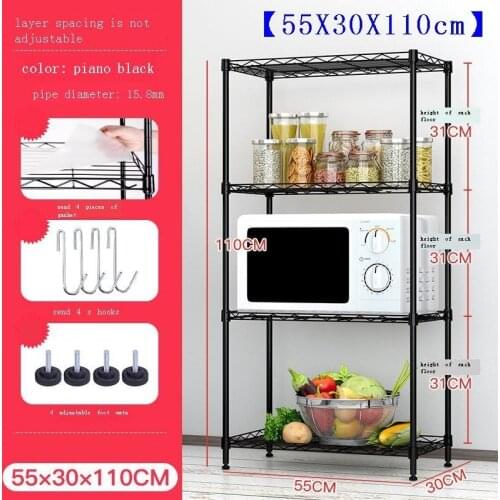 For Wall Rack Estante and Mutfak Malzemeleri Industrial Decor Shelves Prateleira Kitchen Storage Rangement Cuisine Organizer