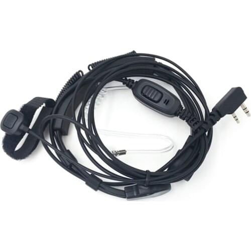 Throat Microphone Headphones For Walkie-talkie Throat Laryngophone Earphone For TYT Baofeng UV 5R UV-5R Bf-888S RT5R H77