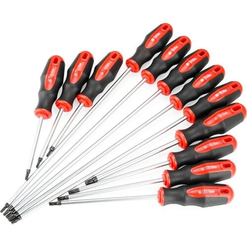 S2 alloy steel Hand tool Screwdriver Plum hole Hexagon screwdriver car Repair Tool Magnetic Screwdriver Security Screw Driver