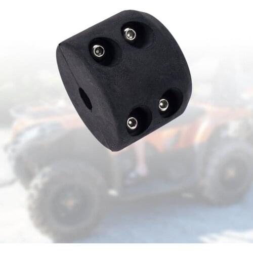 Universal Saver Stopper Line Rope Hook Vehicle Winch For ATV Durable Guard Cable Stop Winch Hook Line Save Stopper Iron Rubber