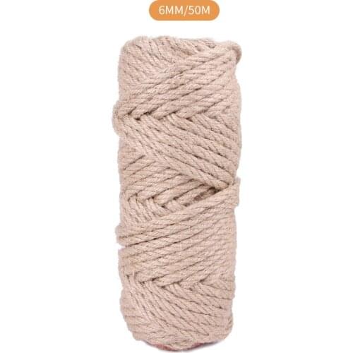 Sisal Rope Cat Tree DIY Scratching Post Toy Cat Climbing Frame Replacement Rope Desk Legs Binding Rope for Cat Sharpen Claw
