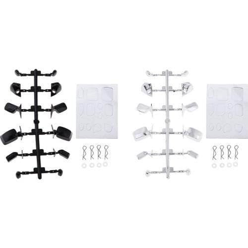 1/10 Scale Wing Mirrors Modification Parts for On Road RC Drift Racing Cars