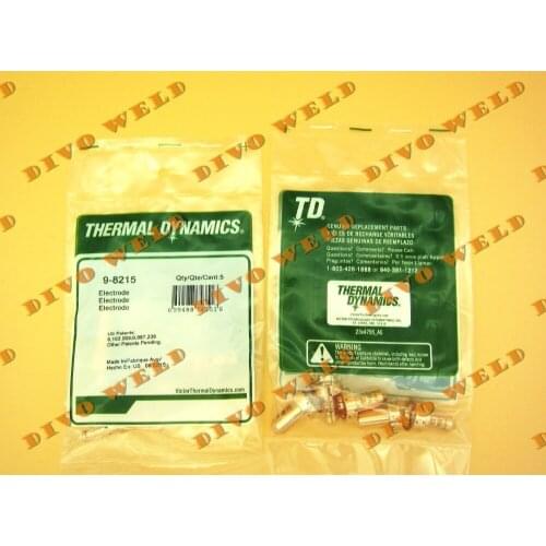 100PCS 9-8215 Replacement Electrode For SL60 SL100 Plasma Torch