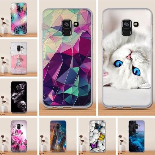 For Samsung Galaxy A6 2018 Case Silicone Anime Soft TPU Cover For Samsung Galaxy A6 2018 Cover 3D Coque For Samsung A6 2018 Case
