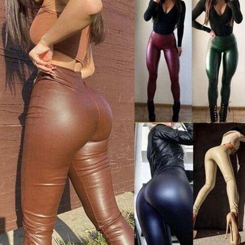 Женские кожаные легинсы KANCOOL China At AliExpress