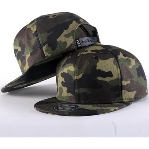 Fashion Camouflage Hip Hop Caps For Men Women Baseball Cap Snapback Hat Hip-hop Adjustable Adult Caps Gorras Hombre