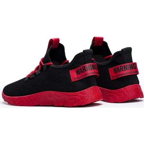 Large Size Spring 2021 Mens Breathable Comfortable Sports Shoes Casual Running Non-slip Mesh Shoes Fashion Mens Shoes