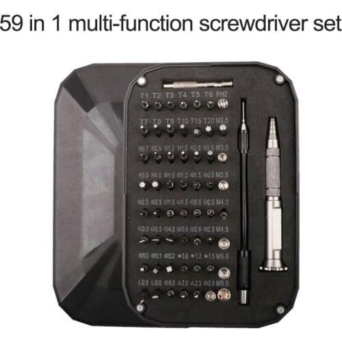 59 in 1 Screwdriver Set Magnetic Percision For Mobile Phone Laptop Iphone Trox Screwdriver Bit DIY Repair Hand Tools