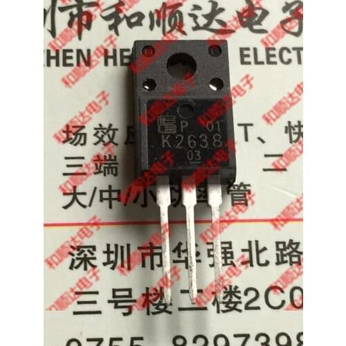 Original New 5PCS/ 2SK2638 K2638 TO-220F 450V,10A, TO220F