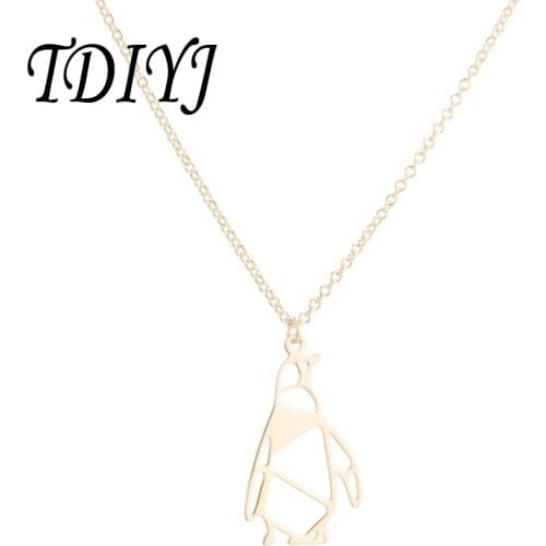 TDIYJ 3 Colors Cute Animal Rabbit Pendant Necklaces Bunny Heart Chain Necklace Women Girl Jewelry Gifts