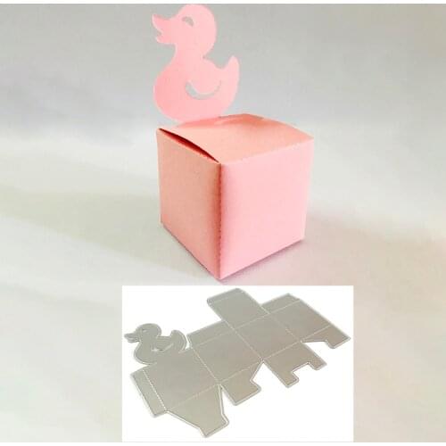 New Duck Box Metal Cutting Dies For DIY Scrapbooking Card Album Photo Decoration Embossing Folder Craft 2021