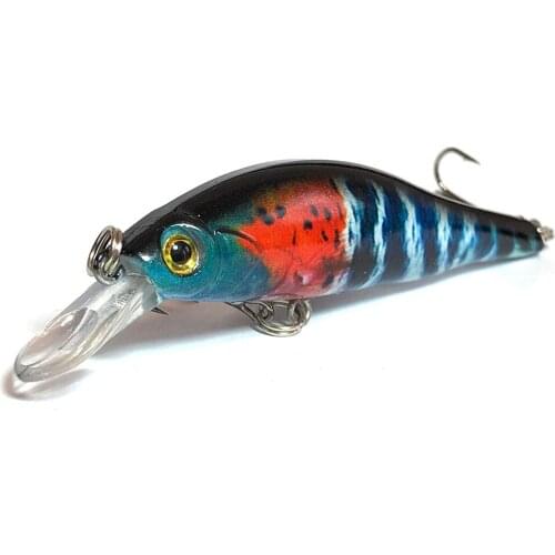 9.5cm/11.5g minnow fishing lure crankbait pesca Hard Artificial plastic Bait wobbler Bass pike swimbait carp fishing tackle