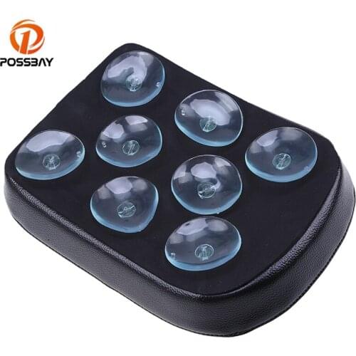PU 8 Suction Cups Pillion Motorcycle Seat Rear Passenger For Harley Cruiser Prince Cafe Racer Seat Custom Chopper Bobber Seats
