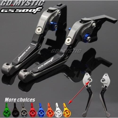 Motorcycle Folding Extendable Adjustable Brakes Clutch Levers For SUZUKI GS 500F K4 2004-2005 GS500 GS500F GS500 F