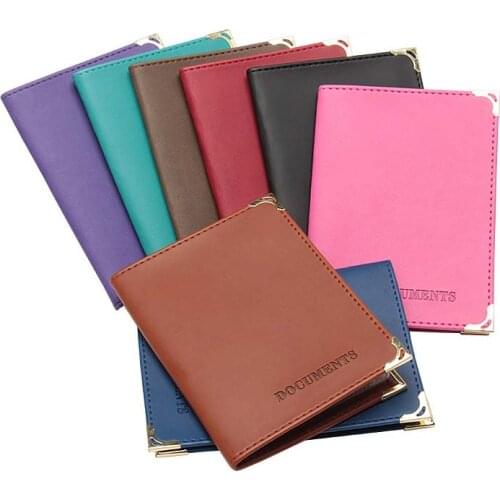 Russian Auto Driver License Bag comfortable PU Leather on Cover for Car Driving Documents Card Credit Holder