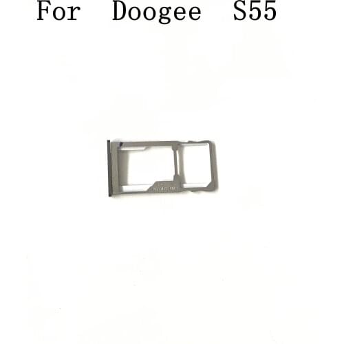Doogee S55 Used SIM Card Reader Holder Connector For Doogee S55 MTK6750T 5500mAh 4GB 64GB Mobile phone