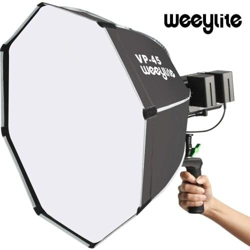 Weeylite VP-45 60cm Octagon Umbrella Softbox Outdoor Studio Flash Portable Soft Box COB Photograph Light For Weeylite Ninja200