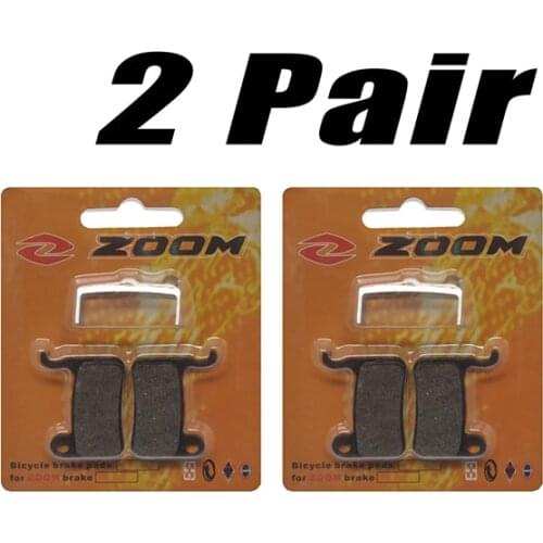 2 pares zoom hb100 db875 pastilhas de freio a disco para a01s xt m775 m765 m665 deore m545