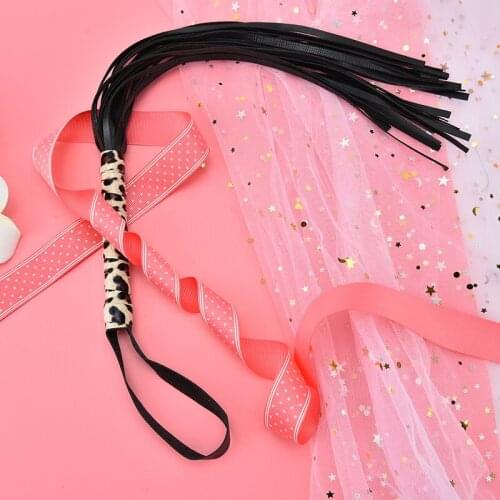 Leopard Leather Spanking Paddle Fetish Whip Flogger Sex Toys Sexy Policy Knout Adult Games For Couples BDSM