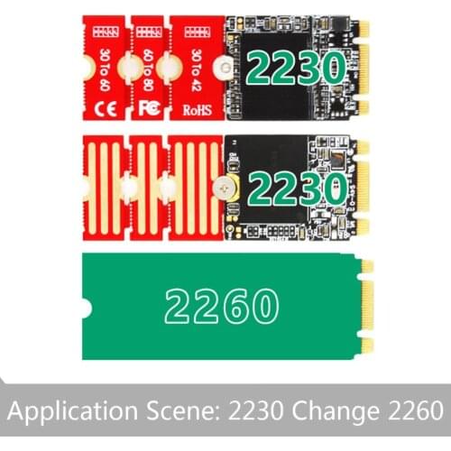M2 M2PLUS NVME M.2 Extended Transfer 2230, 2242, 2260, 2280 Aircraft M2 CHANGE LONG SIZE NVME M.2 U.2 M3 M.3 SSD