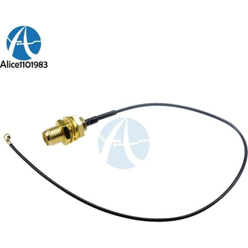 Mini Pci U.Fl To RP-SMA Antenna Router Mod Kit Wifi Connector Cable Kit