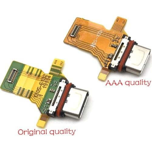 New For Sony Xperia XZ Premium XZP G8142 Charger Charging Port Ribbon Flex Cable Micro USB Dock Connector Replacement Parts