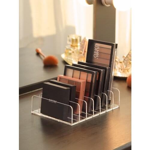 New Clear Acrylic Makeup Organizer Makeup Tools Holder Powder Cake Box Perfume Nail Polish Lipsticks Storage Case for Cosmetic